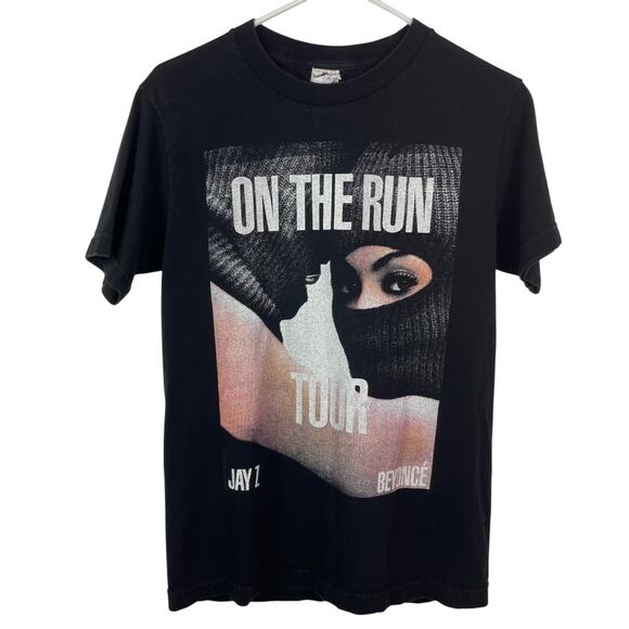 Beyoncé Jay z On the Run Tour T Shirt Black - Picture 1 of 6
